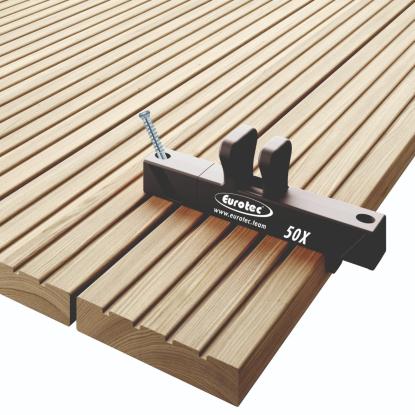 Eurotec 50X terrasseværktøj til skråmontage, 110 - 150 mm