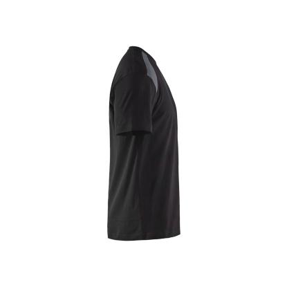 Blåkläder 3379 t-shirt, sort/mellemgrå