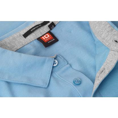 ID 0534 Business poloshirt, jersey, lys blå