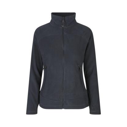 ID 0807 Zip-n-Mix mikrofleece cardigan, dame, grå