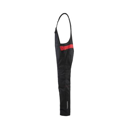 Blåkläder 2644 industri overall stretch, sort/rød