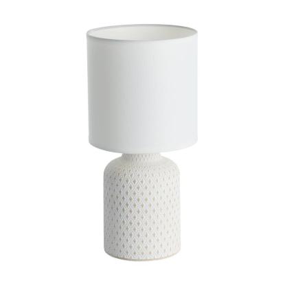 EGLO BELLARIVA bordlampe, H32 cm, E14, creme/hvid