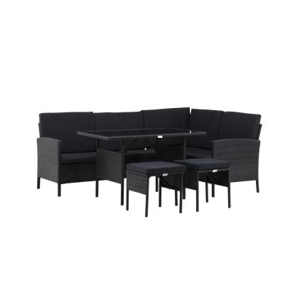 Venture Design Knock hjørnesofasæt, sort