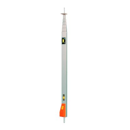 Nedo mEssfix teleskopmålestok med spidser, alu - 3,1 meter