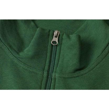 ID PRO Wear CARE 0382 cardigan, ubørstet, flaskegrøn