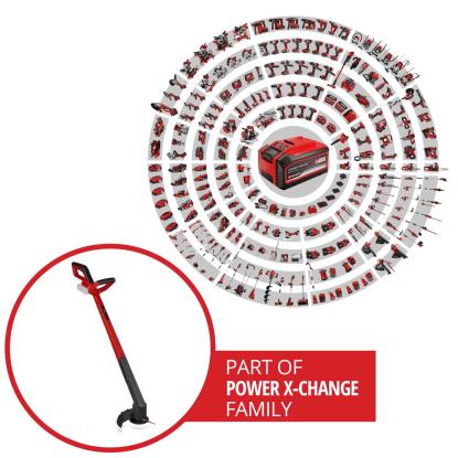 Einhell GC-CT 18/2411 Li P-Solo akku græstrimmer, uden batteri og lader