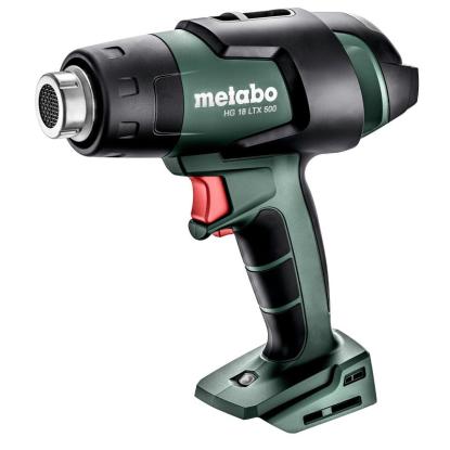 Metabo HG 18 LTX 500 varmluftpistol, 18V, uden batteri og lader