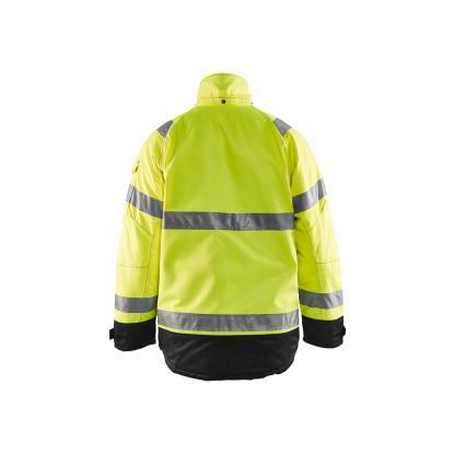 Blåkläder 4828 high vis vinterjakke bævernylon, hi-vis gul/sort