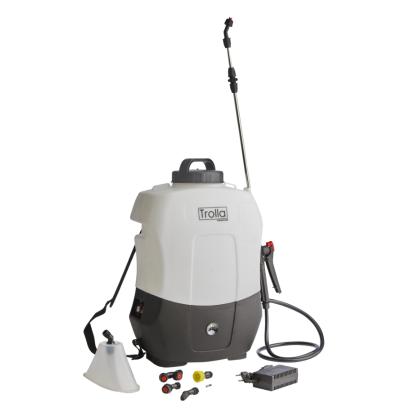 Trolla el-rygsprøjte med lithium batteri, 16 liter