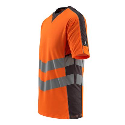 MASCOT SAFE SUPREME Sandwell T-shirt, hi-vis orange/mørk antracit