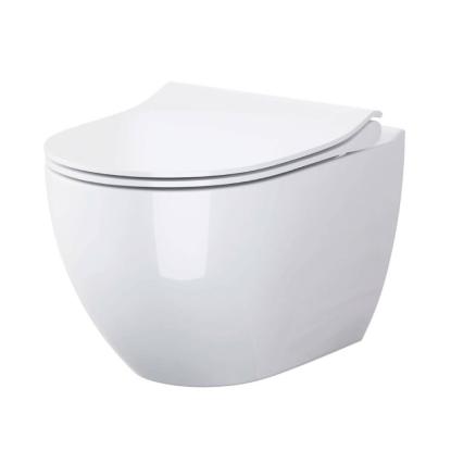 Danbad Zen væghængt toilet inklusiv toiletsæde