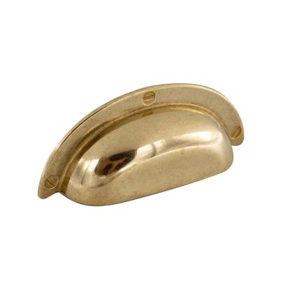 Beslag Design 3922 skålgreb, 64 mm, mat messing