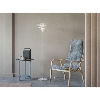 Belid Picasso gulvlampe, Ø38 cm, H140 cm, G9, mat hvid