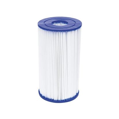 Bestway Power Steel pool sæt med filterpumpe, sten-look, Ø671 x 132 cm