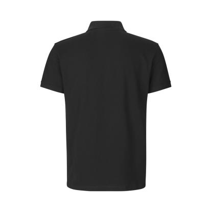 ID 0586 poloshirt, økologisk, sort