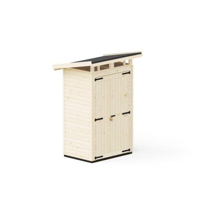 Upyard Strongbox redskabsrum S, ubehandlet - 0,9 m²