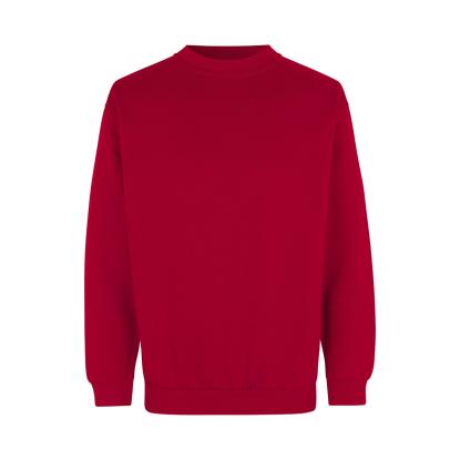 ID 0600 sweatshirt, klassisk, rød