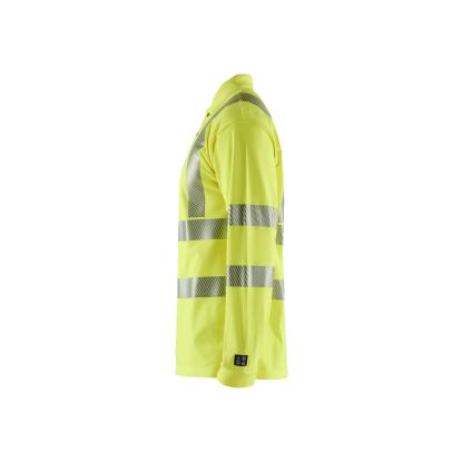 Blåkläder 3439 multinorm polo lang ærme inherent, hi-vis gul