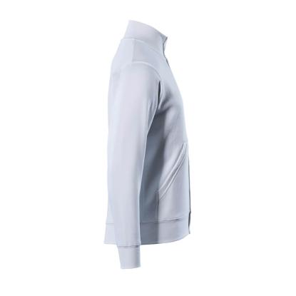 MASCOT CROSSOVER Lavit sweatshirt med lynlås, hvid