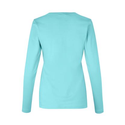 ID 0509 Interlock T-shirt med lange ærmer, dame, mint