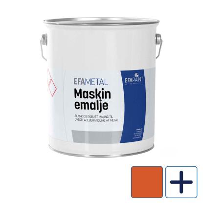EFAmetal Maskinemalje, Nordsten orange