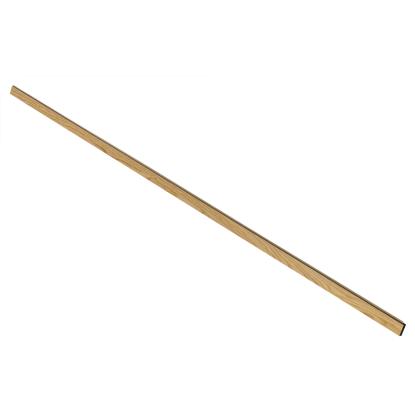 I-Wood UniPanel afslutningsliste, klar olieret, sort kerne, egefiner, 17 x 55 x 2780 mm