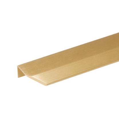 Beslag Design Vann profilgreb, 1200 mm, børstet messing