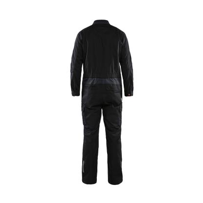 Blåkläder 6144 industri kedeldragt stretch, sort/mørk grå