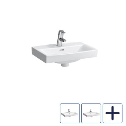 LAUFEN Pro-N håndvask til bæringer eller bolte, hvid