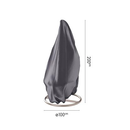 Platinum AeroCover overtræk til hængestol, antracitgrå, Ø100 x 200 cm