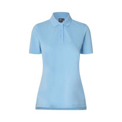 ID Ease 0557 poloshirt, lyocell, dame, lys blå