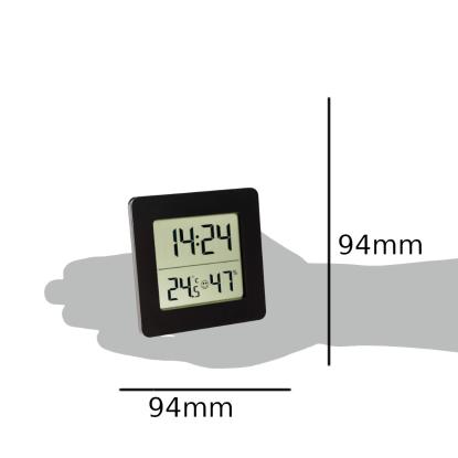 TFA digitalt termo-hygrometer, 94 x 94 x 37 mm