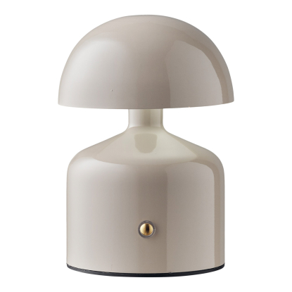 Aulla LED bordlampe, genopladelig, H13,5 cm, grå