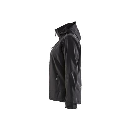 Blåkläder 4719 dame softshell jakke, sort
