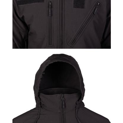 Mil-Tec SCU 14 softshelljakke, sort