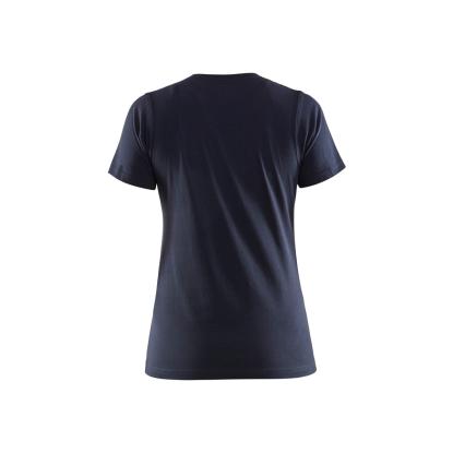 Blåkläder 3334 dame t-shirt, mørk marineblå