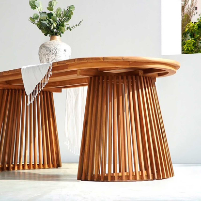 Berja havebord, teak, 90 x 200 cm