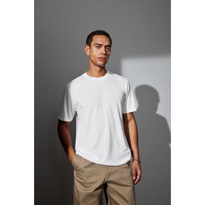 ID Ease 0554 T-shirt, lyocell, hvid
