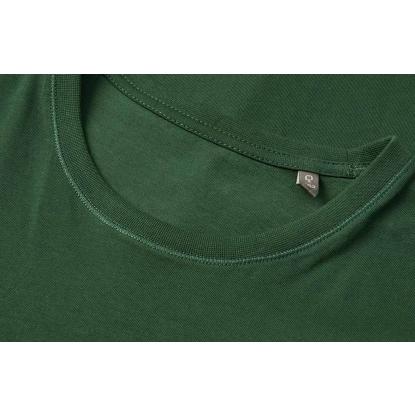 ID 0553 T-shirt, økologisk, dame, flaskegrøn
