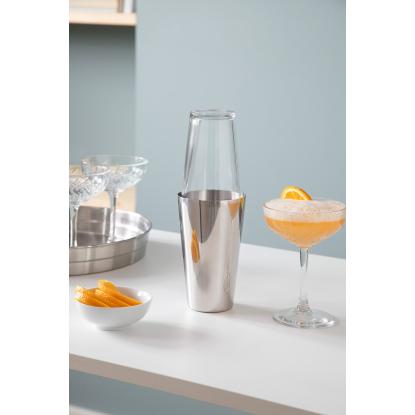 Steel-Function Boston shaker med glas, rustfrit stål - 700 ml