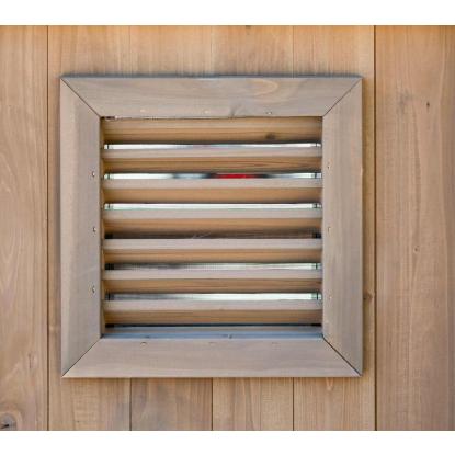 Westmann Paul drivhus, FSC-certificeret cedertræ, natur, 239 x 204 x 238 cm, 4,9 m²