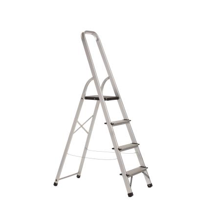 Trolla klassisk trappestige, aluminium, 4 trin, maks. 150 kg
