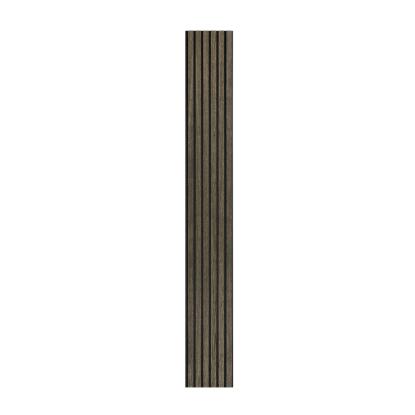 I-Wood Basic Original akustikpanel, sort olieret, sort filt og sort kerne, egefiner, 17 x 300 mm 