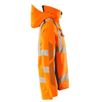 MASCOT ACCELERATE SAFE softshell jakke, hi-vis orange/mørk petroleum