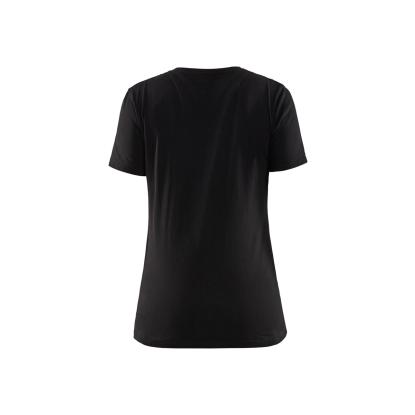 Blåkläder 3479 dame t-shirt, sort/rød