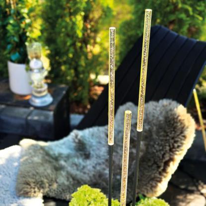 LightsOn Stix havelampe, IP44, 90-110 cm - 3 stk.