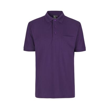 ID PRO Wear 0320 poloshirt med lomme, lilla