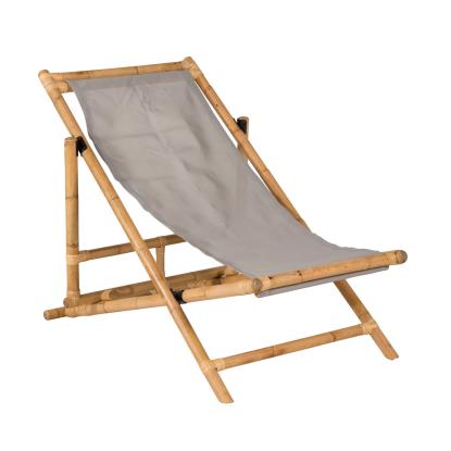 Venture Design Cane foldbar liggestol, grå/natur