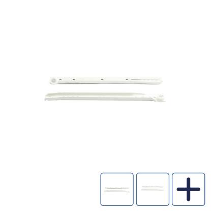 Habo 230 skuffeskinner, hvid