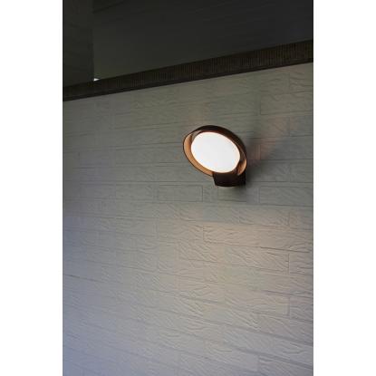 LUTEC POLO udendørs LED væglampe, IP54, mørk grå
